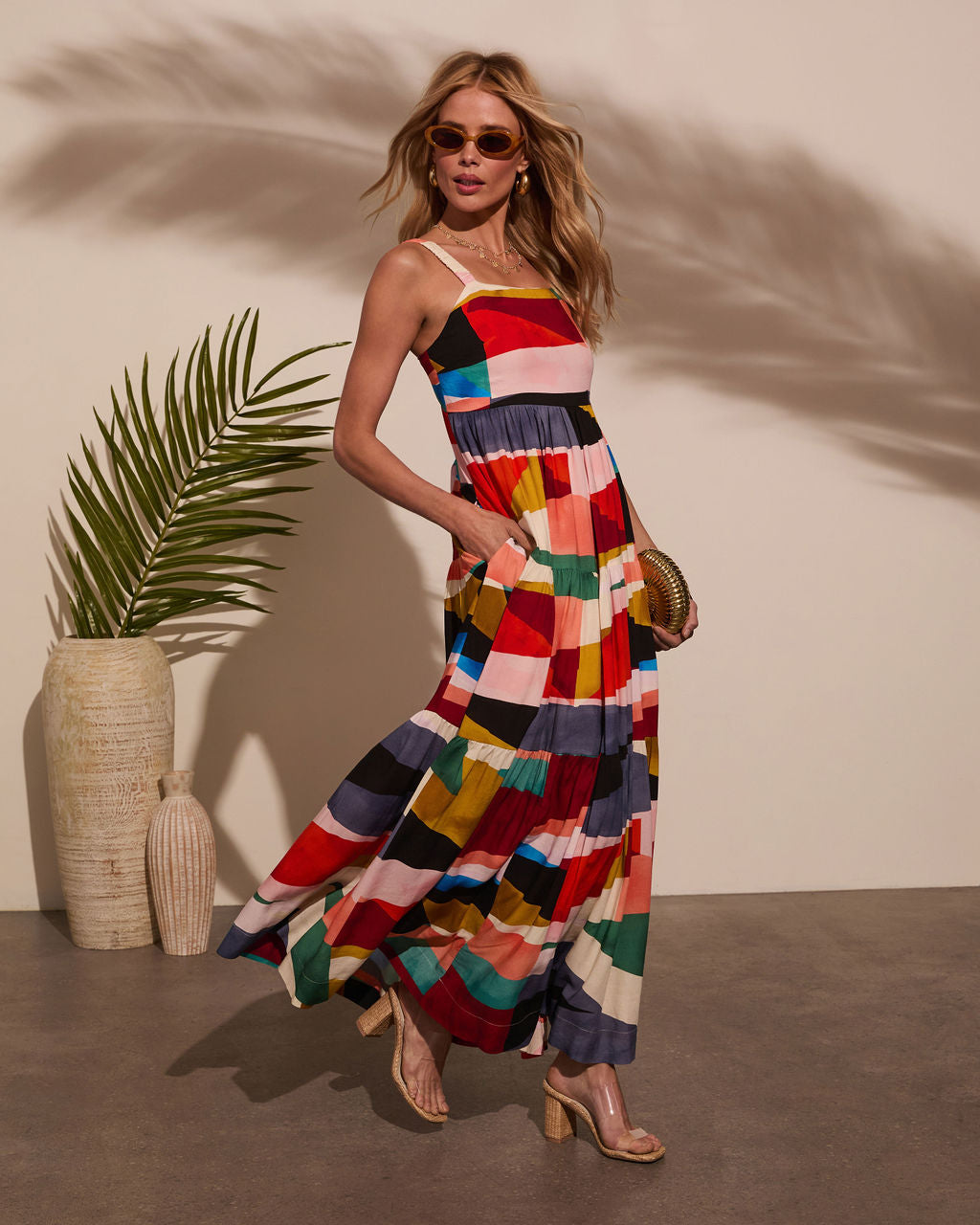 Ultimate Ceilia A-Line Printed Maxi Dress for Effortless Style