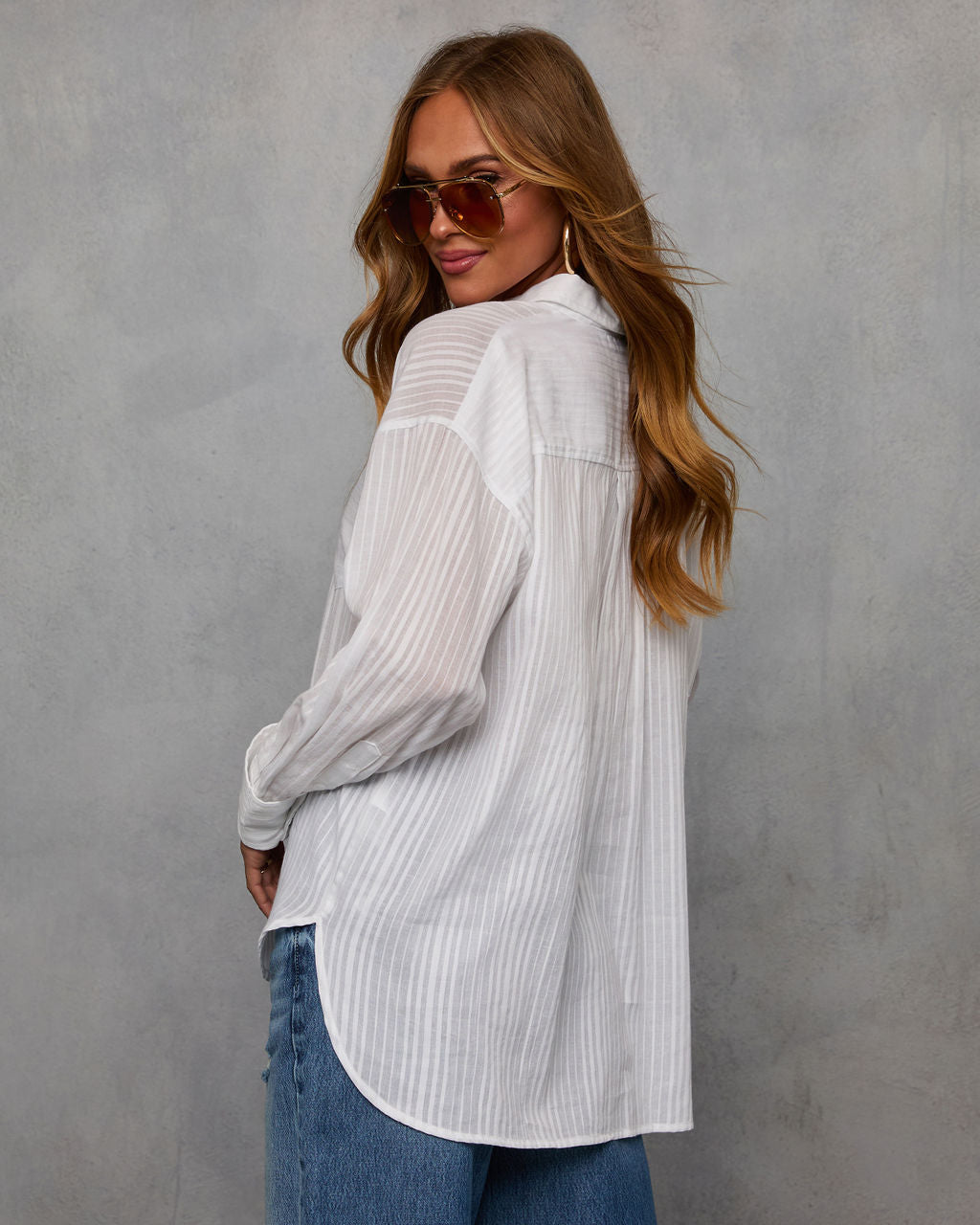 Ultimate Gabie Collared Button Down Top for Effortless Style