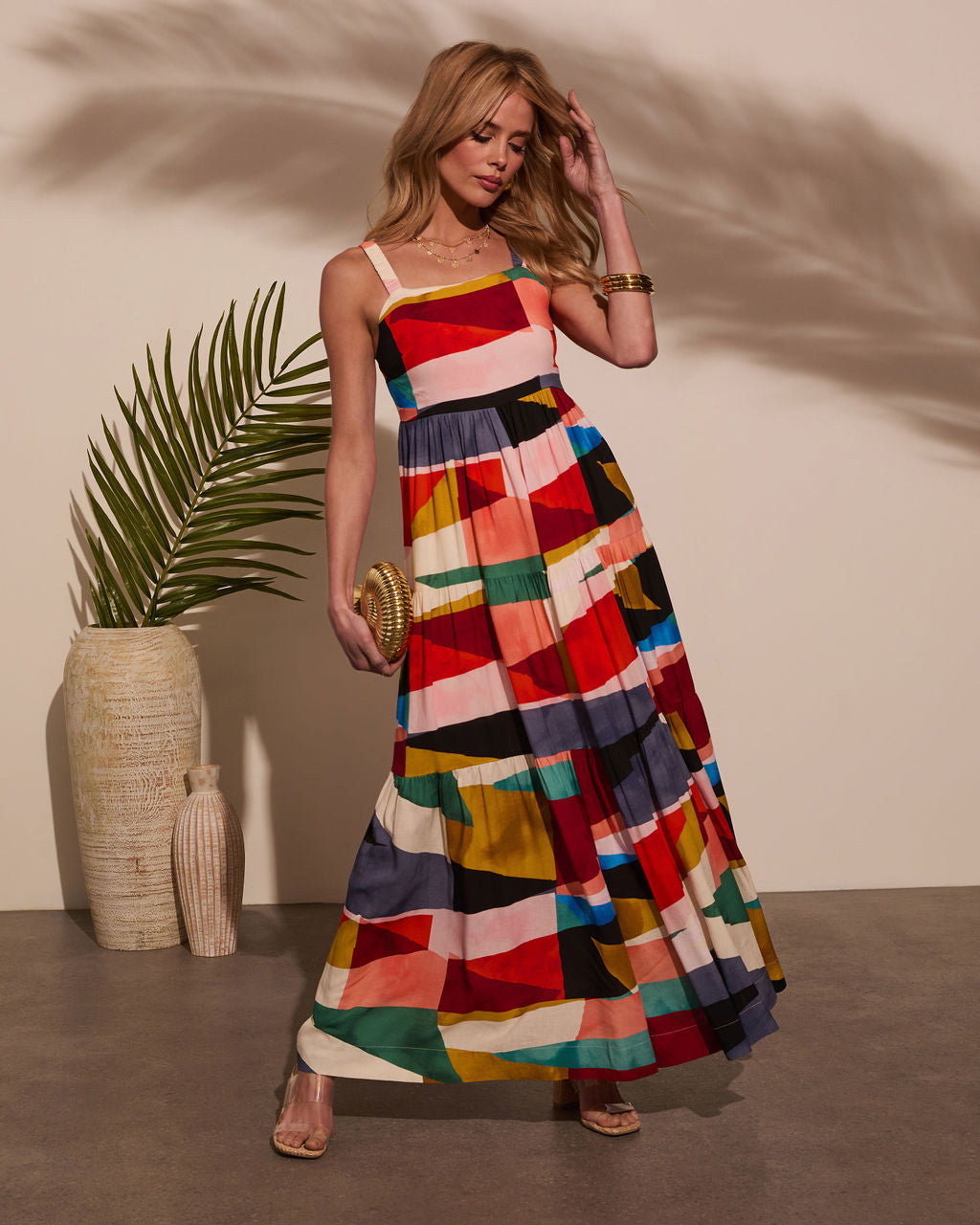 Ultimate Ceilia A-Line Printed Maxi Dress for Effortless Style