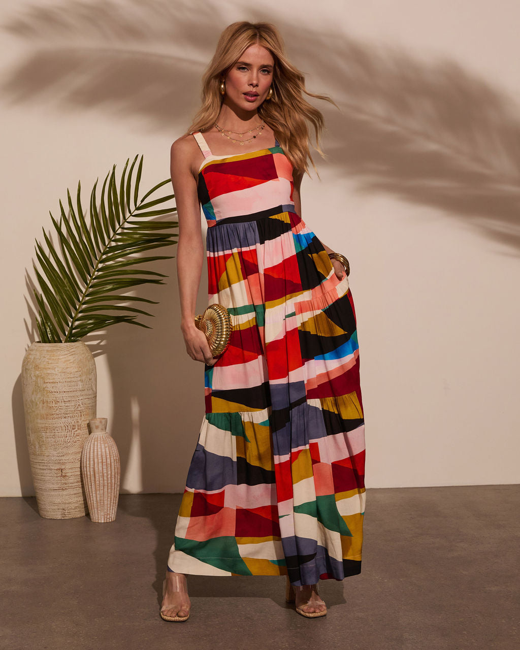 Ultimate Ceilia A-Line Printed Maxi Dress for Effortless Style